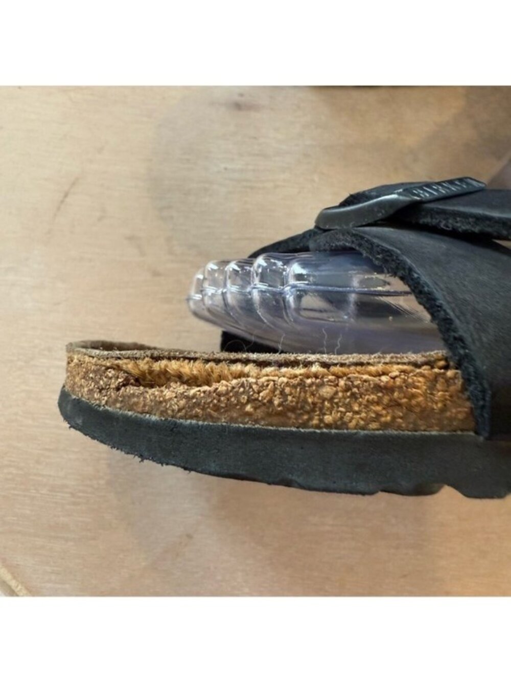 Birkenstock Womens Black BirkoFlor Rio Sandal Shoes Size 38/7/7.5 Comfort Boho - Picture 12 of 14